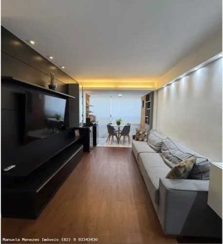 Apartamento 3 Quartos para Venda em Maceió, Jatiúca, 3 dormitórios, 3 suítes, 4 banheiros,