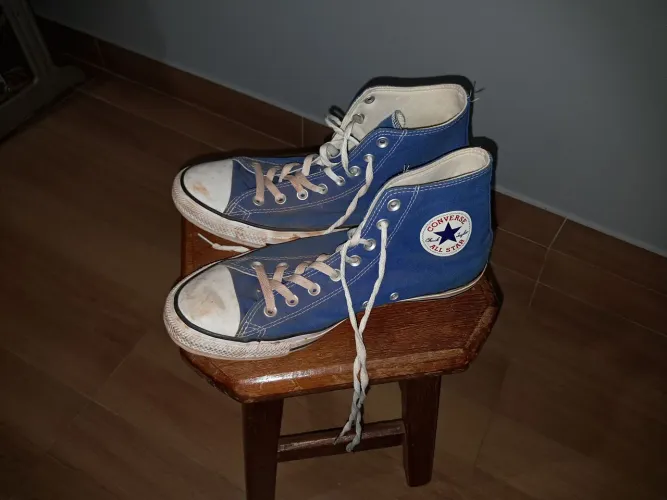 Tênis Converse All Star Chuck Taylor Cano Alto Azul