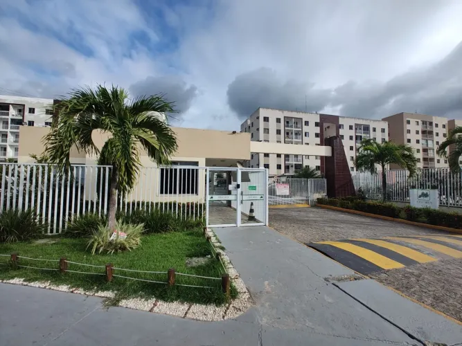 Apartamento mobiliado para ALUGAR com 2 quartos e 1 Banheiro social no Condomínio Recanto