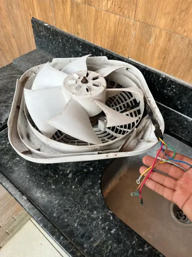 Ventilador Ar condicionado Electrolux Funcionando