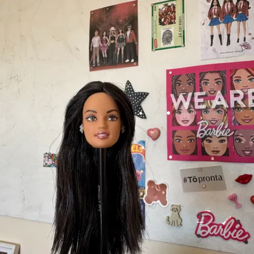 Barbie RBD REBELDE Lupita Maite Show Cabeça Barbie