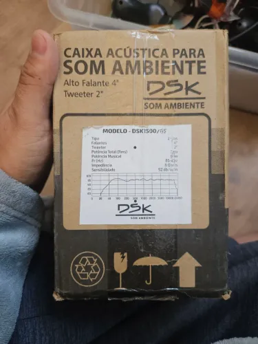 Caixa de som DSK1500/65