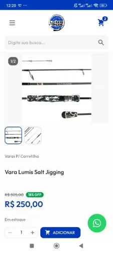 Vara de pesca Lumis 
