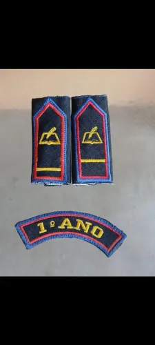 Vendo divisa/insignia 1° ano, completo.
