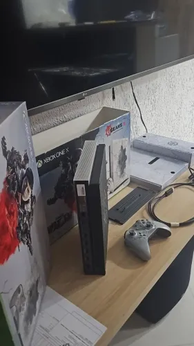 Microsoft Xbox One X Xbox One X 1tb Gears 5 Limited Edition Bundle Cor Cinza 2019