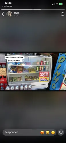 Vendo balcao seco