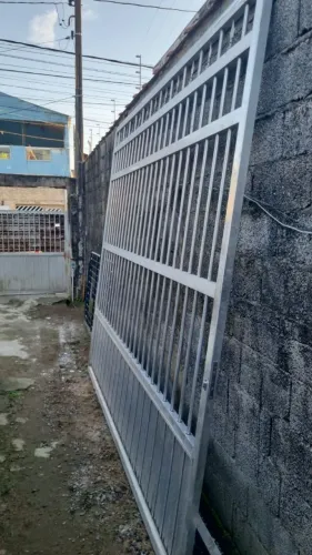 Portão de alumínio 2.30x3.30
