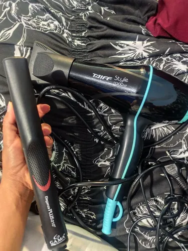 Prancha chapinha e Secador de cabelo