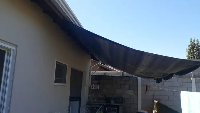 Toldo retrátil catracado 6Mts x 3 mts