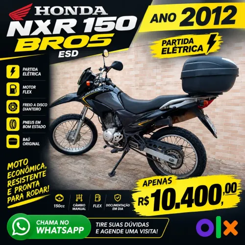 Bros es 150 ano 2012 valor 10.400