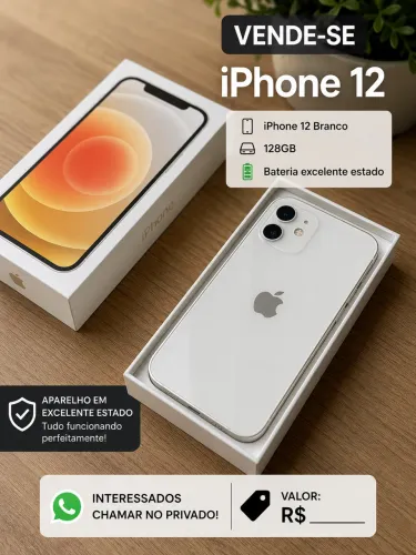 Vende-se IPhone 12 