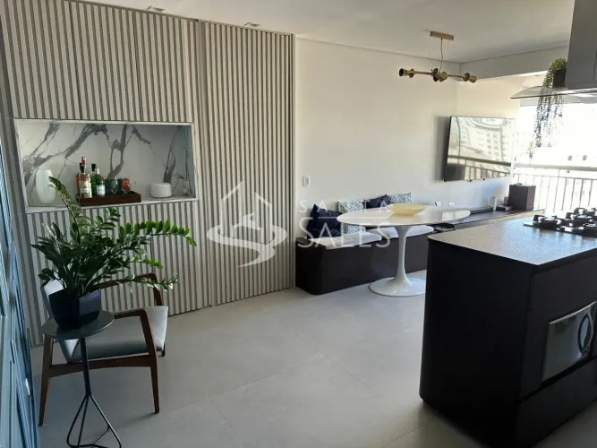 Apartamento à venda em São Paulo-SP, Chácara Inglesa: 2 quartos, 1 suíte, 1 sala, 2 banhei