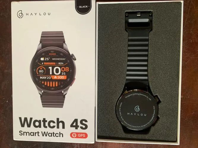 Haylou 4S GPS | AMOLED, GPS Integrado e Strava<br>
