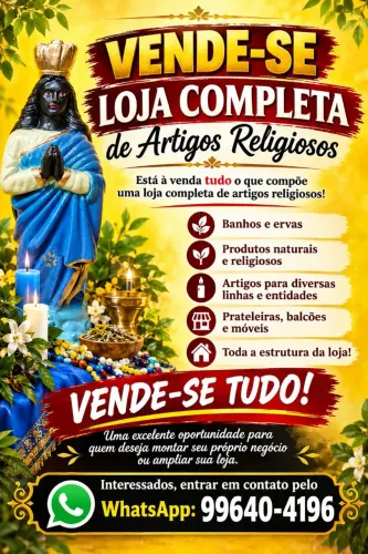 Artigos religiosos, produtos diversos