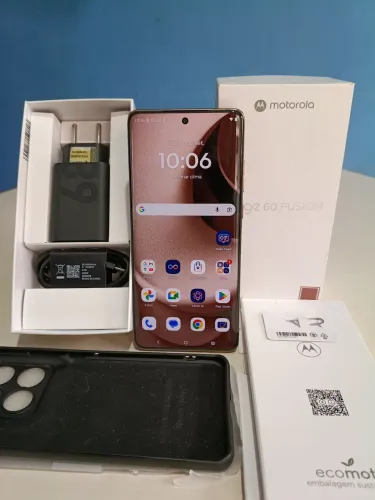 Edge 60 Fusion 256 GB  8 GB RAM + 16  - NFC - Nota Fiscal e Garantia - - livre pra Testes.