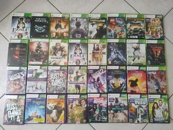 Jogos originais Xbox 360 mídia física todos 100%