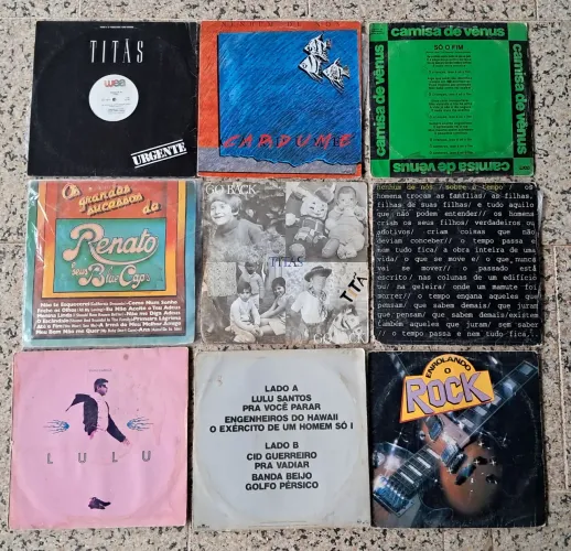Lote Rock ? Nacional LPs-VINIL 