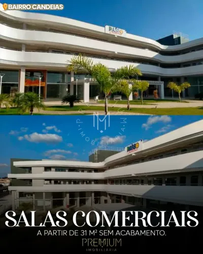 Salas comerciais no PASEO com 31m² no Candeias - Vitória da Conquista - BA