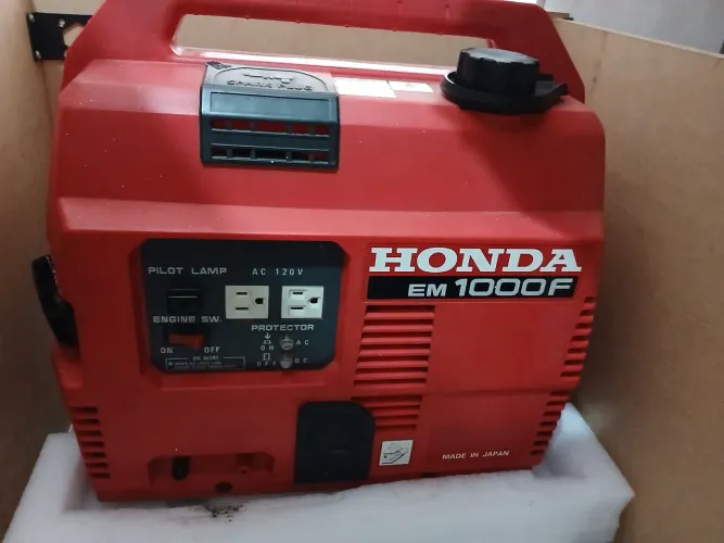 Gerador Honda EM 1000F Monofásico Portátil 120V 1000W 1 kW