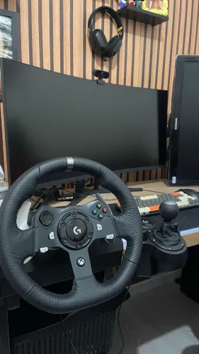 Logitech G920 + câmbio + pedal