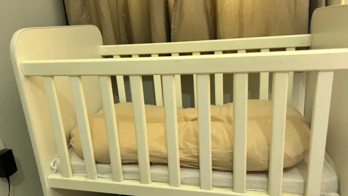 Mini berço com colchão 