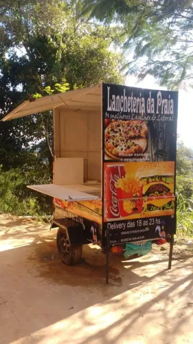 Reboquinho pra lanches pequeno 9 mil novo