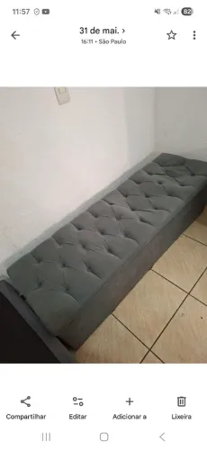 Baú sapateira no estado 