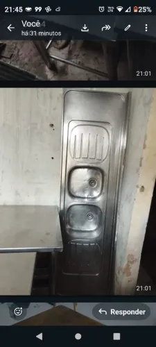 Pia Dupla Inox 