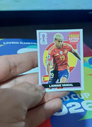Figurinha Legend Lamine Yamal Copa 2026