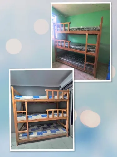 Cama Triliche mdf reforçada com colchão