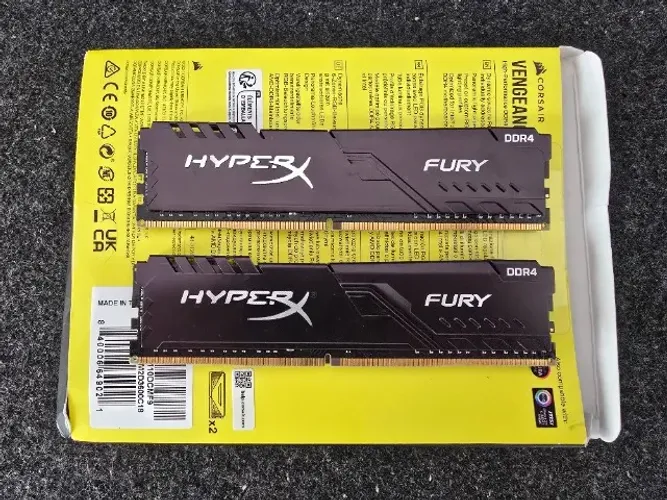 Memória RAM HyperX Fury DDR4 16GB (2x8GB) 3200MHz