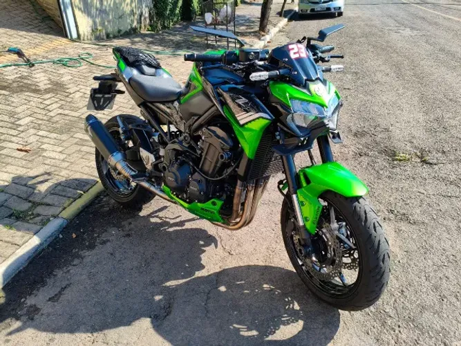 Kawa Z900 2021, Zeroooo, impecável. Vários acessórios. Ac troca