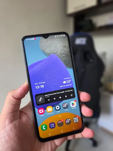 Samsung Galaxy M23 5G 128GB Azul - Impecável + Acessórios Completo
