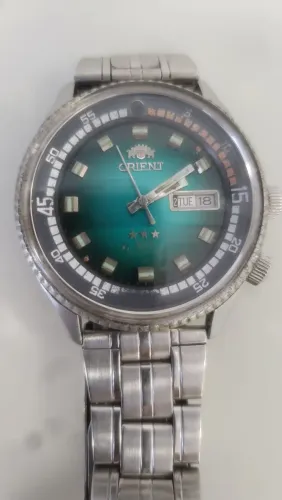 Relógio oriente automático King diver revisado