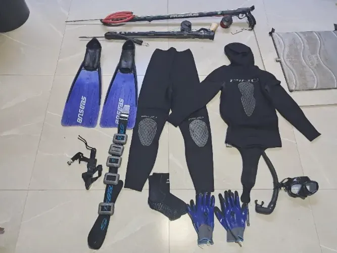 Equipamento de pesca submarina