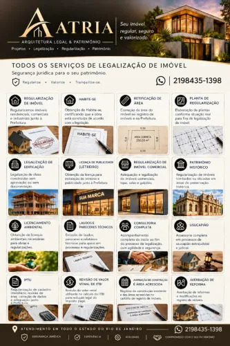PROJETO DE PREFEITURA - REGULARIZAÇÃO E LEGALIZAÇÃO DE IMÓVEIS - PREFEITURA E CARTÓRIO