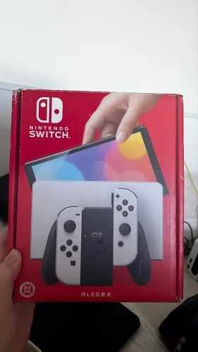 Nintendo Switch Oled + Jogos + Controle