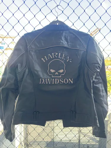 Jaqueta Harley Davidson Feminina (Couro Legítimo)