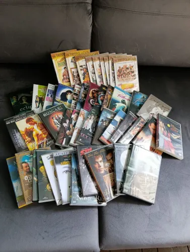Coleção de DVDS de filmes preferidos!