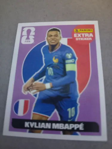 Figurinha purple do kylian mbappé purple