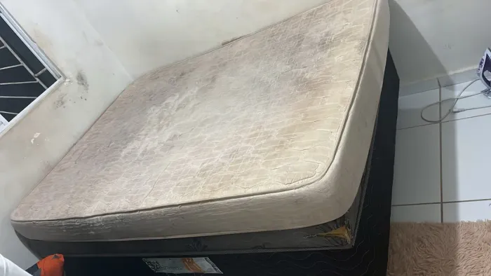 Cama Box Casal + Colchão