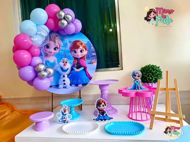 Decoração festa na mesa