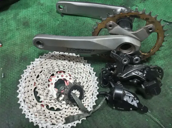 Relação 11v montainbike shimano sram 