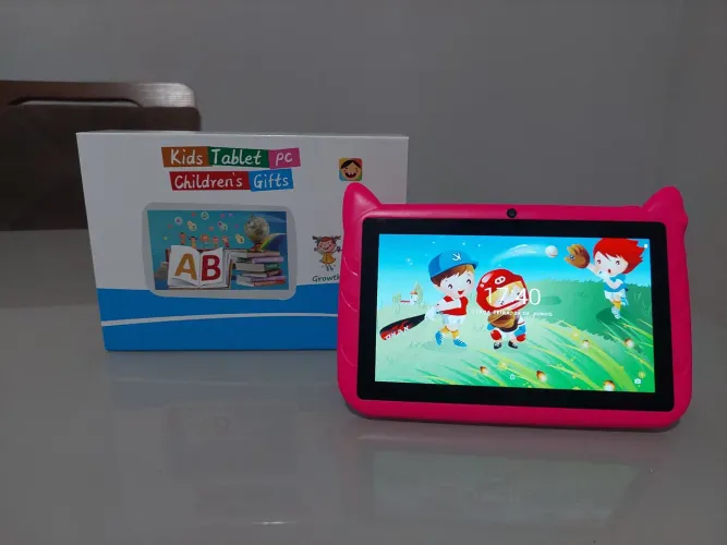 Tablet Infantil Educacional (ROSA e NOVO) - Anápolis-GO