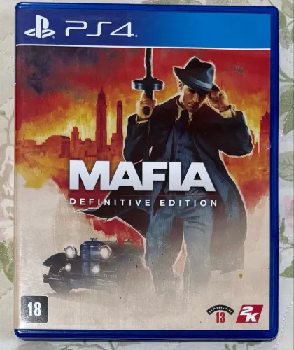 Máfia Definitive Edition - PS4 - Usado apenas uma vez pra zerar o jogo
