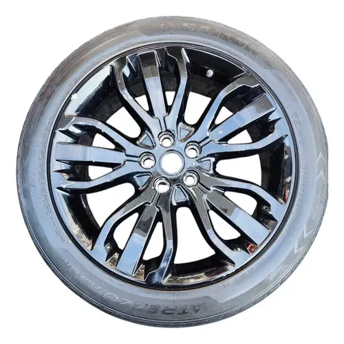 Roda Aro 21 C/pneu Range Rover Sport 2015 A 2018 C/detalhe Prata