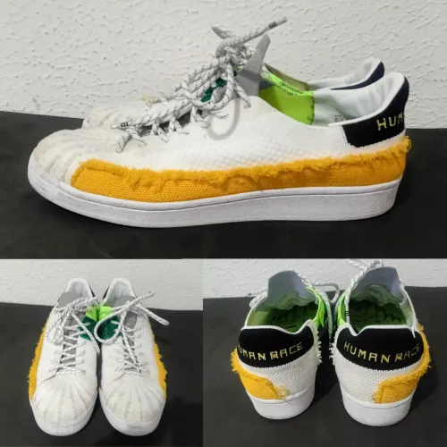 Tênis Adidas Superstar X Pharrell Williams Patchwork - Tam 43