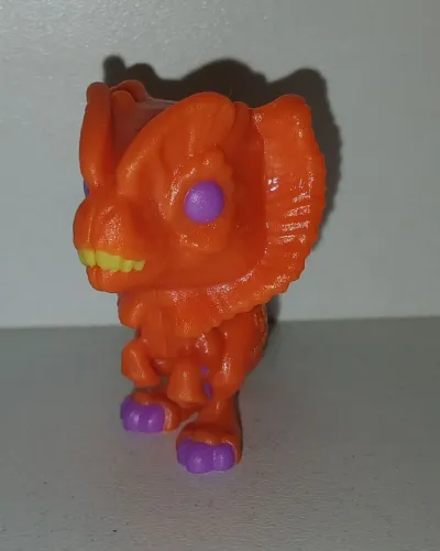 BONECO MINIATURA KINDER OVO JURASSIC PARK WORLD DILOFOSSAURO