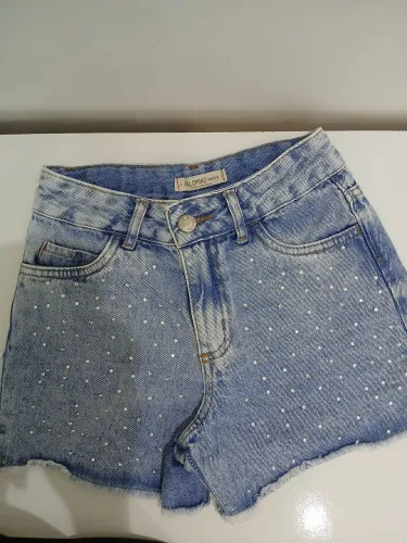 Short jeans infantil C & A TAMANHO 8