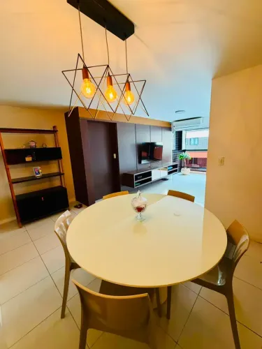 Apartamento 60m² Jatiúca | 2 Quartos 1 Suíte | Mobiliado | Varanda Gourmet